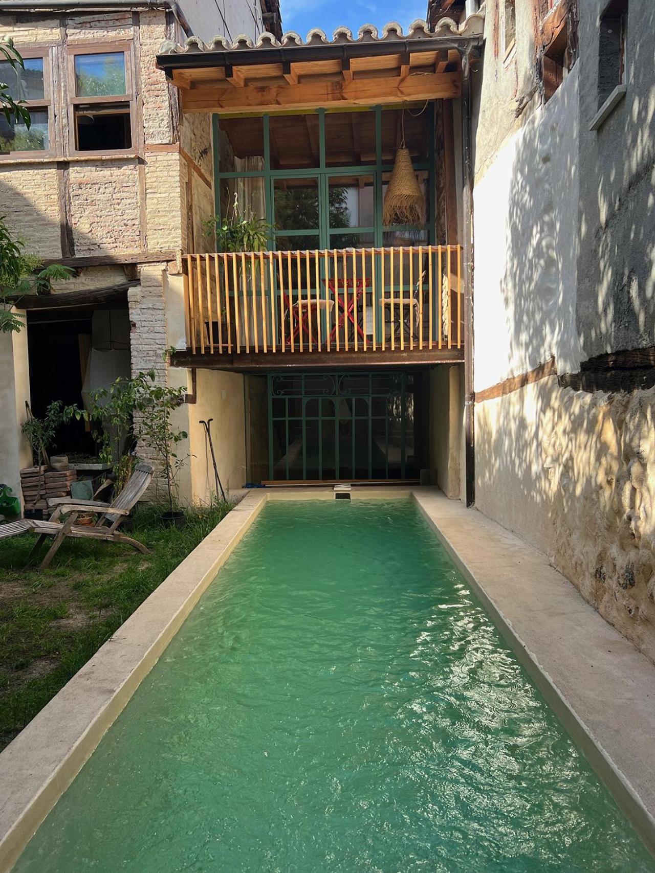 Duplex Independiente Con Patio Y Piscina La Nueva Candeleda Luaran gambar